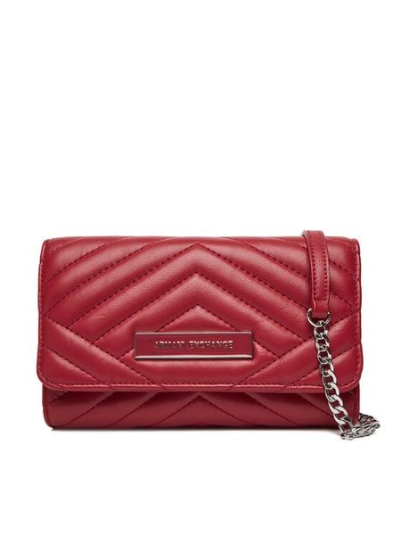 Armani Exchange Torebka 948481 4R742 U5081 Czerwony. Czerwone torebki klasyczne damskie Armani Exchange, bez wzorów, ze skóry, wizytowe, bez kołnierzyka, bez ramiączek. Za 339.99 zł.