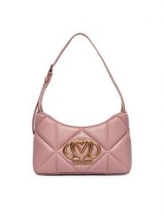 LOVE MOSCHINO Torebka JC4258PP0OLC0600 Różowy. Czerwone torebki klasyczne damskie Love Moschino, bez wzorów, ze skóry, bez dodatków. Za 939.99 zł.