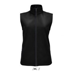 Damska kamizelka softshell sm Sol's Race Bw. Czarne kamizelki damskie SOL'S, m, z elastanu. Za 129.50 zł.