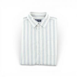 Second life - Męska klasyczna koszula w paski - Jak nowy. Niebieskie koszule męskie EDEN PARK, m, bez wzorów, bez kołnierzyka, bez ramiączek. Za 170.36 zł.