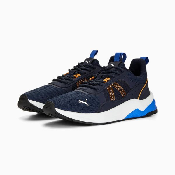 Buty sportowe męskie Puma ANZARUN 2.0 granatowe 38921305 r 40,5. Niebieskie buty sportowe na co dzień męskie Puma, z gumy, bez zapięcia, trekkingowe. Za 211.05 zł.