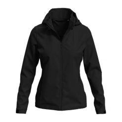 Kurtka Damska Lux Soft Shell. Czarne kurtki damskie Stedman, m, bez wzorów, bez kaptura. Za 272.99 zł.