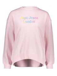 Pepe Jeans Bluza w kolorze jasnoróżowym rozmiar: M. Różowe bluzy bez kaptura damskie Pepe Jeans, m, z jeansu. Za 162.95 zł.