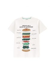 Coccodrillo T-Shirt WC5143210VBB Biały Regular Fit. Białe t-shirty chłopięce COCCODRILLO, bez wzorów, z bawełny, bez ramiączek. Za 29.99 zł.