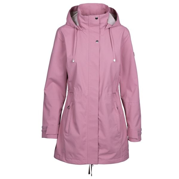 Damska Kurtka Wodoodporna Pavlina TP75. Fioletowe kurtki damskie Trespass, l, bez wzorów, bez kaptura. Za 194.99 zł.
