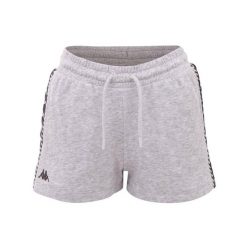 Spodenki treningowe damskie Kappa Irisha. Szare spodenki sportowe damskie Kappa, bez wzorów, sportowe. Za 39.90 zł.