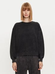 Deha Bluza C12131 Czarny Regular Fit. Czarne bluzy bez kaptura damskie Deha, m, z bawełny. Za 379.99 zł.
