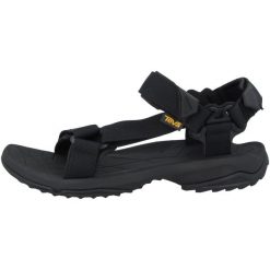 Buty do chodzenia męskie Teva Terra FI Lite. Czarne buty trekkingowe męskie Teva, z gumy, bez zapięcia, trekkingowe. W wyprzedaży za 316.25 zł.