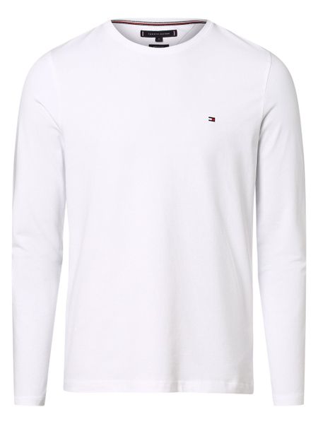 Tommy Hilfiger koszulka z długim rękawem Mężczyźni Bawełna biały, M. Białe koszulki męskie z długim rękawem Tommy Hilfiger, m, z bawełny. Za 239.95 zł.