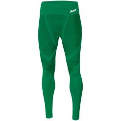 Legginsy Jako long Comfort 2.0. Zielone szorty męskie Jako, bez wzorów, z elastanu, sportowe. Za 135.29 zł.