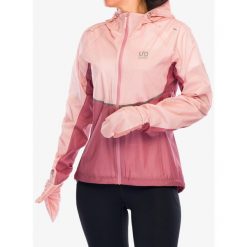 Kurtka przeciwdeszczowa damska Ultimate Direction Ultra Jacket. Czerwone kurtki damskie Ultimate Direction, bez kaptura. Za 797.99 zł.