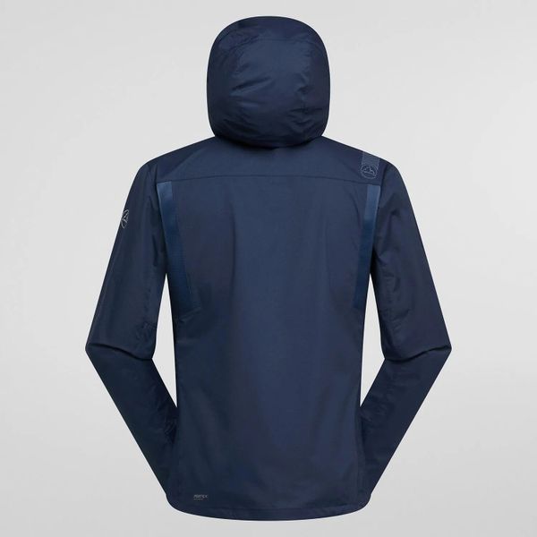 Kurtka wodoodporna La Sportiva Wall Breeze. Czarne kurtki męskie La Sportiva, s, bez wzorów, z materiału, bez kaptura. Za 615.50 zł.