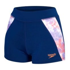 Szorty spodenki damskie Speedo Panel Shorts. Czerwone szorty damskie Speedo, bez wzorów. Za 290.12 zł.
