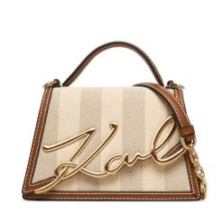 Torebka KARL LAGERFELD. Brązowe torebki klasyczne damskie Karl Lagerfeld, bez wzorów, bez dodatków. Za 1,299.00 zł.