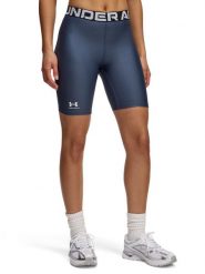 Under Armour Szorty sportowe w kolorze granatowym rozmiar: S. Niebieskie spodenki sportowe damskie Under Armour, s, z materiału, outdoorowe. Za 100.99 zł.