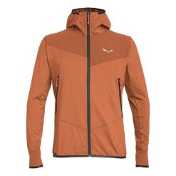 Hybrydowa kurtka z kapturem Salewa Agner. Zielone kurtki męskie Salewa, na lato, s, bez wzorów, klasyczne, z kapturem. Za 527.00 zł.