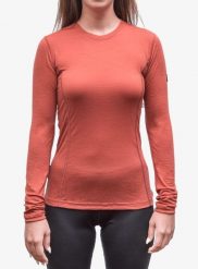 Bluza termoaktywna damska Sensor Merino Active Tee L/S. Brązowe bluzy bez kaptura damskie Sensor, l, z materiału. Za 351.99 zł.