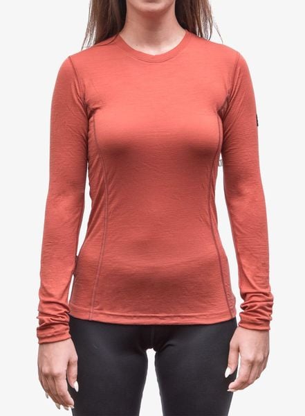 Bluza termoaktywna damska Sensor Merino Active Tee L/S. Brązowe bluzy bez kaptura damskie Sensor, l, z materiału. Za 351.99 zł.