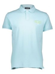 Plein Sport Koszulka polo w kolorze błękitnym rozmiar: XL. Niebieskie koszulki polo męskie Plein Sport, xl, bez wzorów, bez ramiączek. Za 77.95 zł.