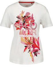 Gerry Weber Koszulka w kolorze białym rozmiar: 36. Białe bluzki damskie Gerry Weber, bez wzorów, z bawełny, bez kołnierzyka, bez ramiączek. Za 109.78 zł.