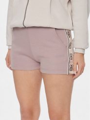 Guess Szorty sportowe Britney V3GD13 KB3P2 Beżowy Loose Fit. Brązowe spodenki sportowe damskie Guess, xl, z bawełny. Za 159.99 zł.