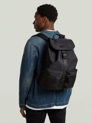 G-Star Plecak w kolorze czarnym rozmiar: onesize. Czarne plecaki damskie G-Star, bez wzorów, z bawełny, retro. Za 138.95 zł.