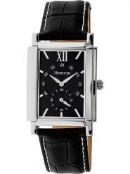 Heritor Zegarek automatyczny "Frederick" w kolorze srebrno-czarnym rozmiar: onesize. Czarne, analogowe zegarki męskie Heritor, ze stali. Za 543.99 zł.
