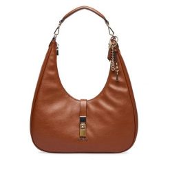 Torebka Guess. Brązowe torebki klasyczne damskie Guess, z aplikacjami, bez dodatków. Za 679.99 zł.