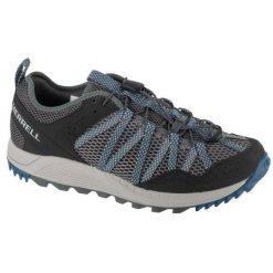 Buty Merrell Wildwood Aerosport J036115 czarno-szare czarne. Czarne obuwie do biegania damskie . Za 499.91 zł.