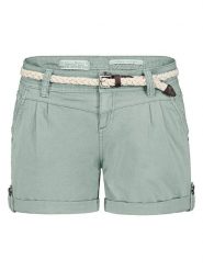 Eight2Nine Szorty w kolorze miętowym rozmiar: L. Zielone szorty damskie Eight2Nine, bez wzorów, z tkaniny. Za 86.99 zł.