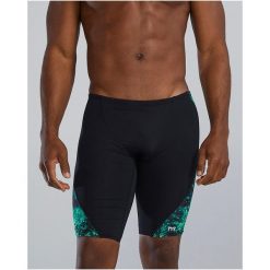 Spodenki pływackie męskie TYR Swimsuit - Radiant Flare. Czarne kąpielówki męskie TYR, m, bez wzorów, do pływania. Za 176.83 zł.