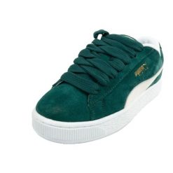 Zamszowe Buty Treningowe Dla Kobiet. Zielone obuwie trekkingowe damskie Puma, trekkingowe. Za 328.99 zł.