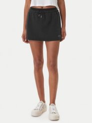 Guess Jeans Spódnico-szorty W6GDG4 K68I4 Czarny Regular Fit. Czarne spódniczki damskie Guess Jeans, m, z aplikacjami, z bawełny, mini. Za 279.99 zł.