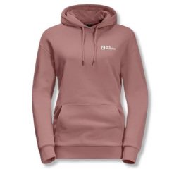 Bluza turystyczna damska Jack Wolfskin Essential. Czerwone bluzy bez kaptura damskie Jack Wolfskin, s, z bawełny. Za 239.00 zł.