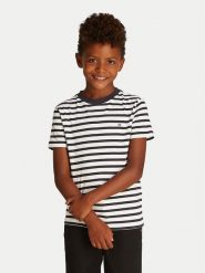 Tommy Hilfiger T-Shirt Essential KB0KB06879 D Granatowy Regular Fit. Niebieskie t-shirty chłopięce Tommy Hilfiger, bez wzorów, z bawełny, bez ramiączek. Za 79.99 zł.