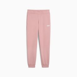 Spodnie dresowe damskie Puma ESS LOGO FL CL różowe 68833323 r S. Czerwone spodnie sportowe damskie Puma, l, z bawełny, trekkingowe. Za 129.94 zł.