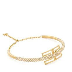 Naszyjnik Elisabetta Franchi. Żółte naszyjniki damskie Elisabetta Franchi, złote. Za 1,829.00 zł.