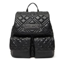 Plecak LOVE MOSCHINO. Czarne plecaki damskie Love Moschino, bez wzorów. Za 729.99 zł.