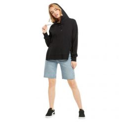 Bluza Z Kapturem Dla Kobiet. Czarne bluzy z kapturem damskie Puma, l, z bawełny. Za 129.09 zł.
