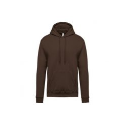 Bluza z kapturem Kariban. Brązowe bluzy z kapturem męskie KARIBAN, m. Za 175.00 zł.