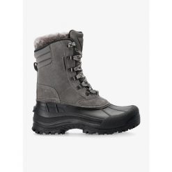 Buty zimowe męskie CMP Kinos WP. Czarne buty trekkingowe męskie CMP, na zimę, bez zapięcia, trekkingowe. Za 425.50 zł.