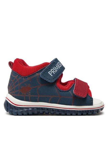 Primigi Sandały 5863800 Niebieski. Niebieskie sandały chłopięce Primigi, ze skóry, bez zapięcia. Za 109.99 zł.