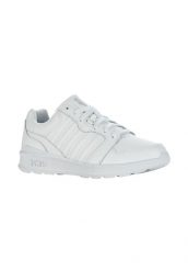 Buty do chodzenia męskie K-Swiss Rival Trainer. Białe buty sportowe na co dzień męskie K-Swiss, z gumy, bez zapięcia, trekkingowe. Za 339.00 zł.