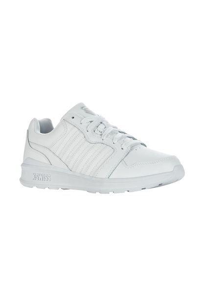 Buty do chodzenia męskie K-Swiss Rival Trainer. Białe buty sportowe na co dzień męskie K-Swiss, z gumy, bez zapięcia, trekkingowe. Za 339.00 zł.