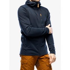 Bluza z kapturem męska Fjallraven Keb Fleece Hoodie. Niebieskie bluzy z kapturem męskie Fjällräven, m. Za 770.99 zł.