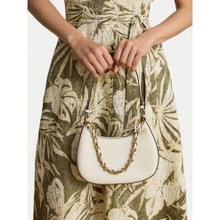Torebka LAUREN RALPH LAUREN. Białe torebki klasyczne damskie Lauren Ralph Lauren, bez wzorów, bez dodatków. Za 1,599.00 zł.
