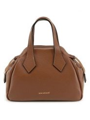 Mia Tomazzi Skórzana torebka "Omenoni" w kolorze jasnobrązowym - 28 x 21 x 13 cm rozmiar: onesize. Brązowe torebki klasyczne damskie Mia Tomazzi, bez wzorów, z materiału, bez dodatków. Za 339.99 zł.