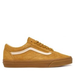 Tenisówki Vans. Brązowe trampki i tenisówki męskie Vans, bez wzorów, bez zapięcia. Za 399.99 zł.
