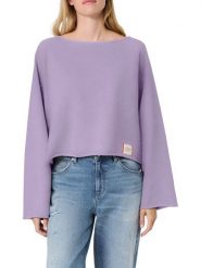 S.Oliver Bluza Kobiety Bawełna lila, 40. Bluzy bez kaptura damskie S.Oliver, s, z bawełny. Za 229.95 zł.