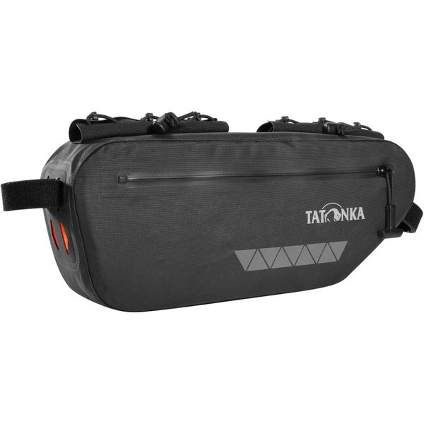 Torba na ramę roweru Tatonka Frame Pouch WP 40 - black. Czarne torebki klasyczne damskie Tatonka, bez wzorów, z materiału, bez dodatków. Za 284.89 zł.